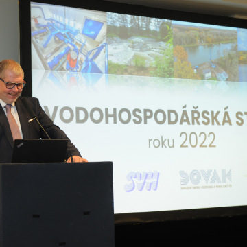 Získali sme ocenenie Vodohospodářská stavba roku 2022